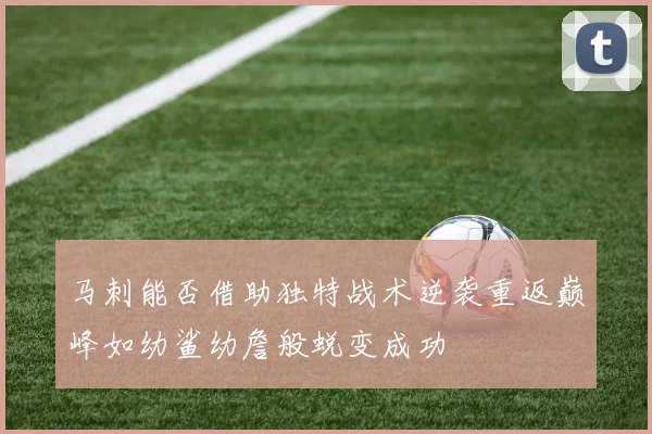 马刺能否借助独特战术逆袭重返巅峰如幼鲨幼詹般蜕变成功
